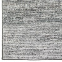 Ciara CR1 Graphite 26 x 12 Runner Rug