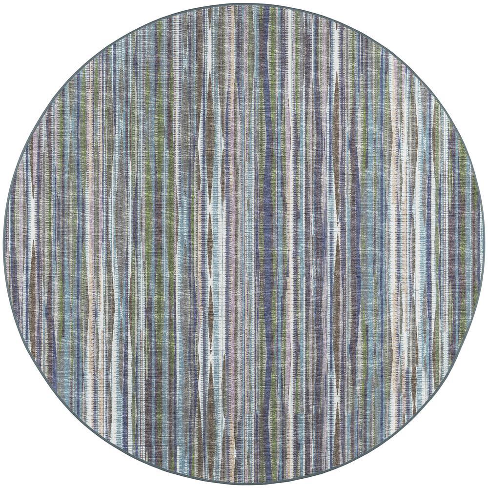 Amador AA1 Violet 4 x 4 Round Rug