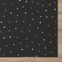 IndoorOutdoor Wonderland WN11 Black Washable 5 x 76 Rug