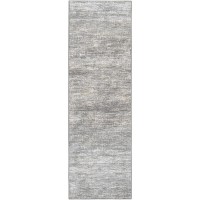 Ciara CR1 Graphite 26 x 8 Runner Rug