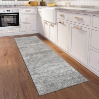 Ciara CR1 Graphite 26 x 8 Runner Rug