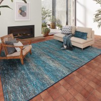 Ciara CR1 Navy 5 x 76 Rug