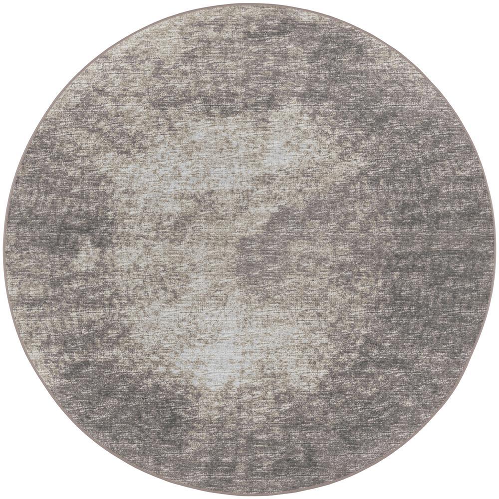 Winslow WL1 Taupe 4 x 4 Round Rug