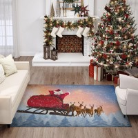 IndoorOutdoor Wonderland WN1 Twilight Washable 30 x 46 Rug