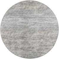 Ciara CR1 Graphite 10 x 10 Round Rug