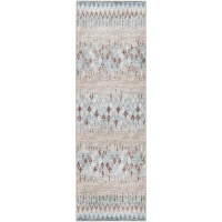 Winslow WL5 Taupe 26 x 10 Runner Rug