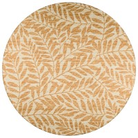 IndoorOutdoor Sedona SN5 Wheat Washable 6 x 6 Round Rug