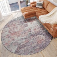 Camberly CM4 Rose 8 x 8 Round Rug