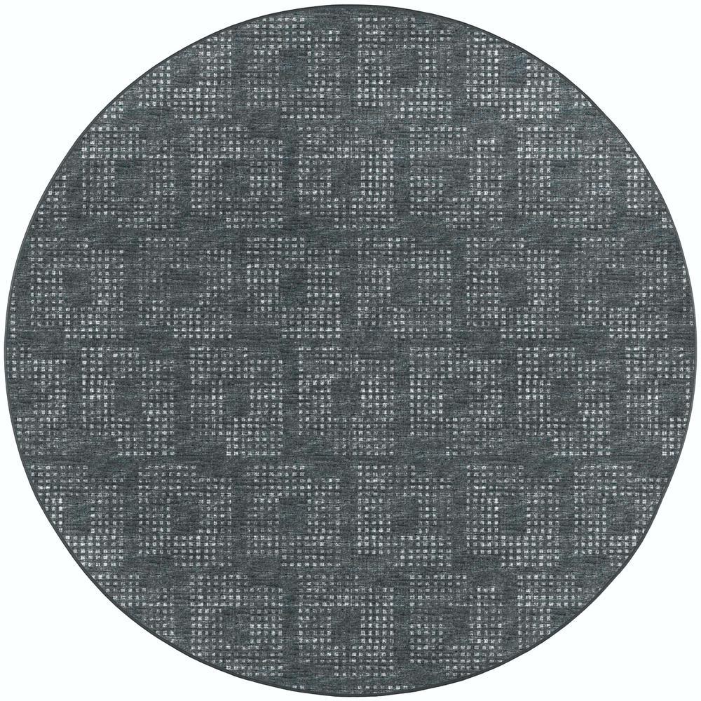 Delano DA1 Midnight 10 x 10 Round Rug