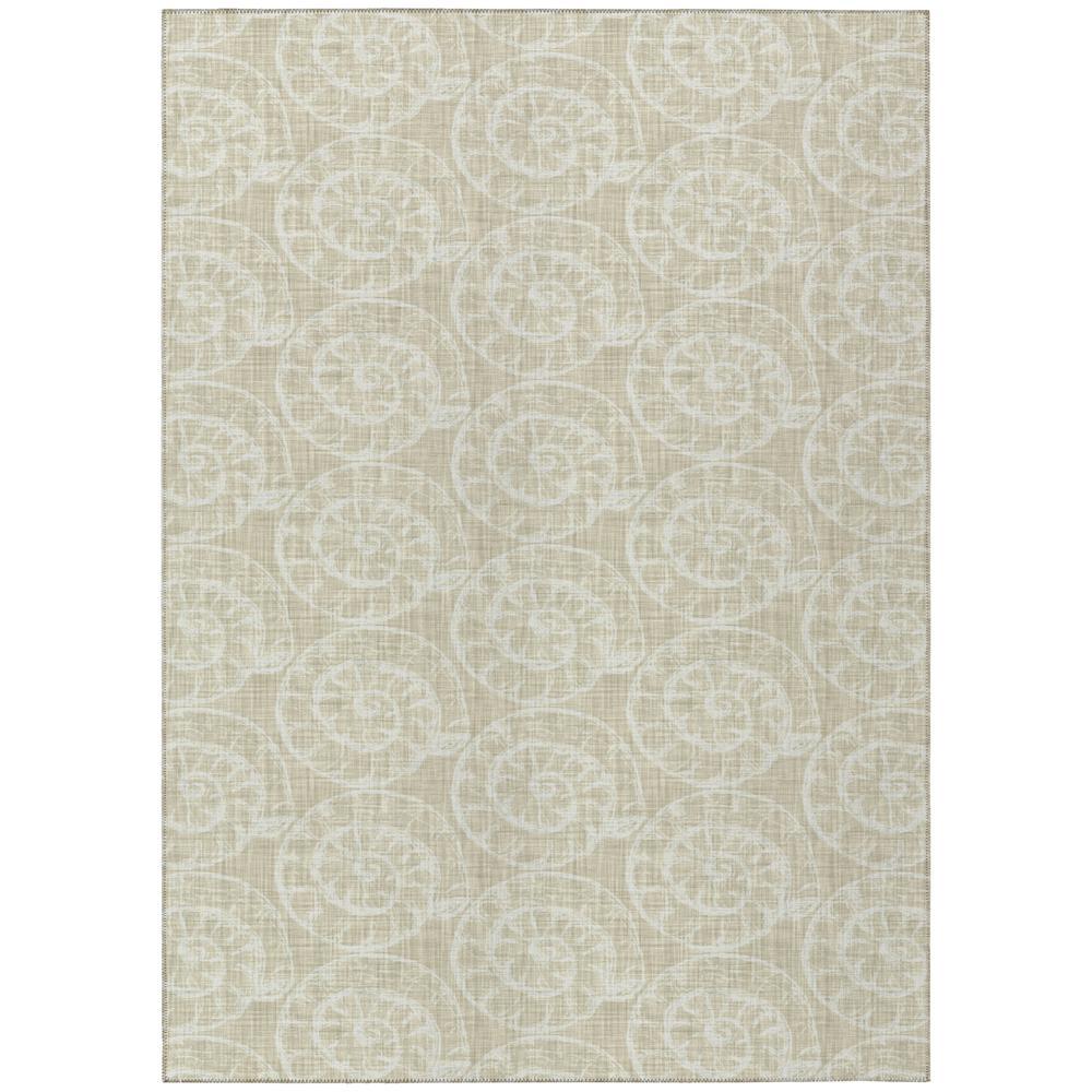 IndoorOutdoor Seabreeze SZ11 Taupe Washable 5 x 76 Rug