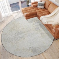 Camberly CM5 Linen 8 x 8 Round Rug