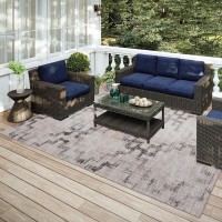 IndoorOutdoor Sedona SN15 Stucco Washable 10 x 14 Rug