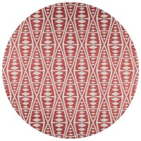 IndoorOutdoor Sedona SN6 Clay Washable 4 x 4 Round Rug