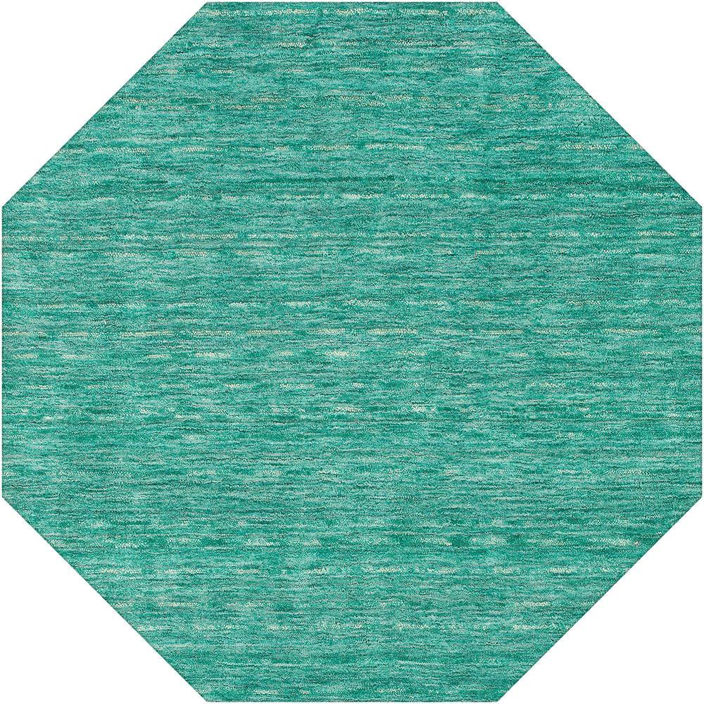 Rafia RF100 Emerald 12 x 12 Octagon Rug