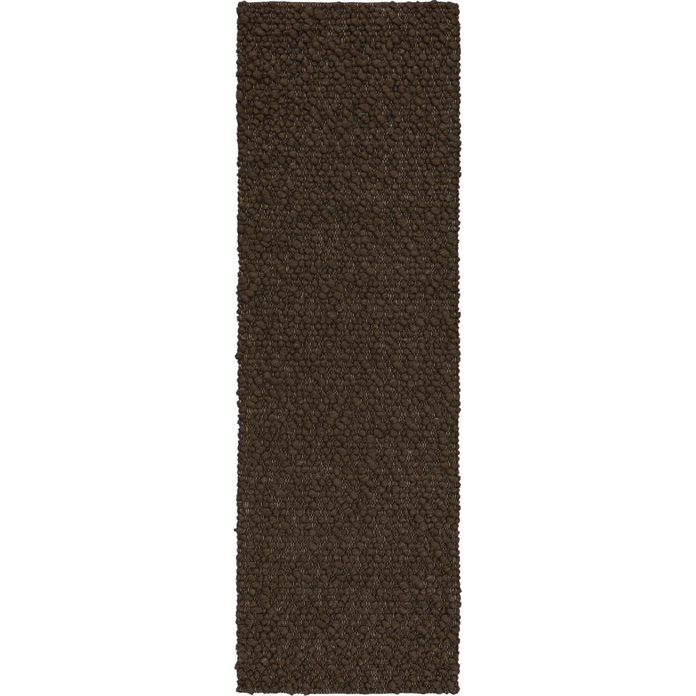 Gorbea GR1 Chocolate 26 x 10 Runner Rug