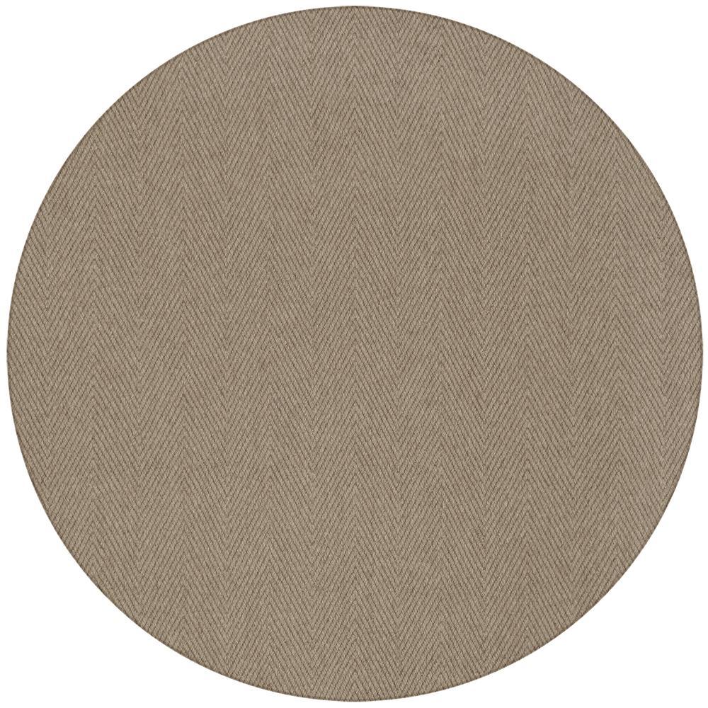 Monaco Sisal MC200 Putty 8 x 8 Round Rug