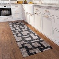 IndoorOutdoor Sedona SN4 Pebble Washable 23 x 12 Runner Rug