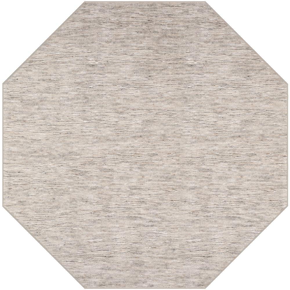 Arcata AC1 Putty 12 x 12 Octagon Rug