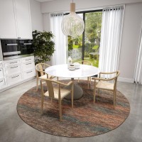 Ciara CR1 Paprika 4 x 4 Round Rug