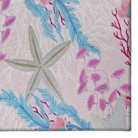 IndoorOutdoor Seabreeze SZ1 Blush Washable 23 x 76 Runner Rug