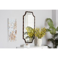 Baxton Studio Lieven Accent Wall Mirror