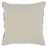 Organa 22 Throw Pillow in Black by Kosas Home