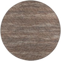 Ciara CR1 Chocolate 10 x 10 Round Rug