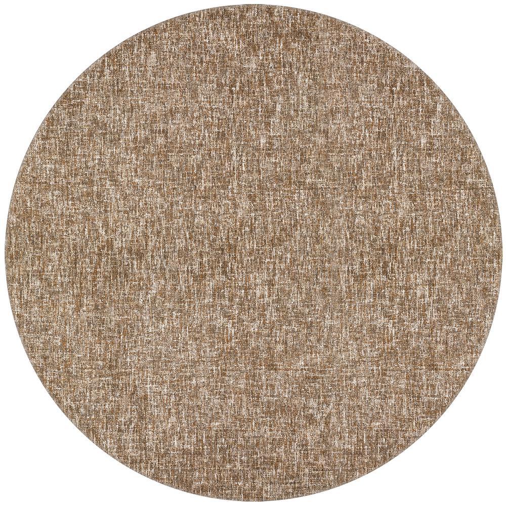 Mateo ME1 Mocha 12 x 12 Round Rug