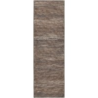 Ciara CR1 Chocolate 26 x 8 Runner Rug