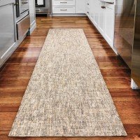 Mateo ME1 Putty 26 x 12 Runner Rug