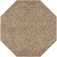 Mateo ME1 Mocha 12 x 12 Octagon Rug