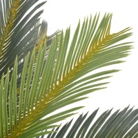 vidaXL Artificial Plant Cycas Palm with Pot Green 354 280185