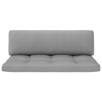 vidaXL Pallet Sofa Cushions 2 pcs Gray 314648