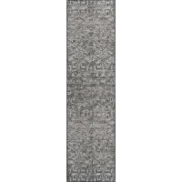 Aberdeen AB1 Graphite 23 x 76 Runner Rug