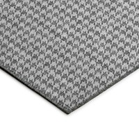 IndoorOutdoor Hinton HN1 Grey Washable 5 x 76 Rug