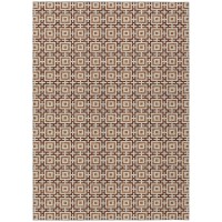 IndoorOutdoor Marlo MO1 Paprika Washable 8 x 10 Rug