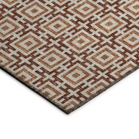 IndoorOutdoor Marlo MO1 Paprika Washable 8 x 10 Rug