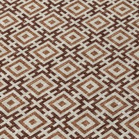 IndoorOutdoor Marlo MO1 Paprika Washable 8 x 10 Rug