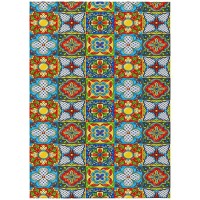 IndoorOutdoor Kendall KE20 Multi Washable 5 x 76 Rug