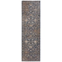 Yarra YA1 Navy 23 x 710 Runner Rug