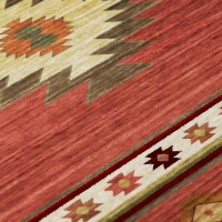 IndoorOutdoor Phoenix PH4 Paprika Washable 26 x 310 Rug