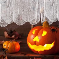 Yobbai Halloween Creepy Cloth 30X400Inch Halloween Decorations Spooky Fabric Cloth For Haunted House White Creepy Gauze For Ha