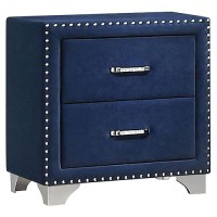 Coaster Melody Nightstand, Pacific Blue