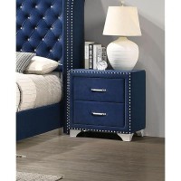 Coaster Melody Nightstand, Pacific Blue