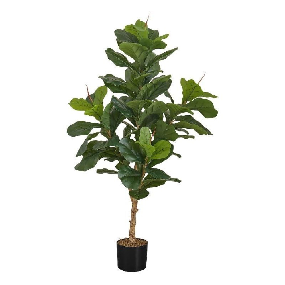 Artificial Plant 47 Tall Indoor Floor Potted Green Leaves