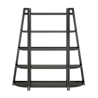 Adam 3Pc Shelving Set Black