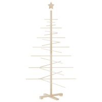 Vidaxl Wooden Christmas Tree For Decoration 59.1