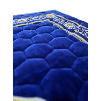 Prayer Rug Muslim Mat Islamic Padded Very Thick Prayer Rug Sajadah For Men Women With Islam Prayer Beads For Eid Travel Ramada