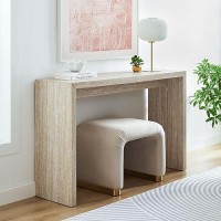 Modway Mirella Side-Tables, Travertine