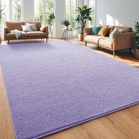 Zedrew Purple Area Rugs For Bedroom Living Room 4X6 Feet Indoor Memory Foam Rug Modern Washable Rugs For Kids Boys Girls Room